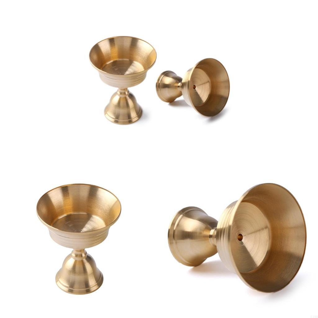 Candle Supplies Europe - Soporte lámpara aceite latón F19B, candelabro