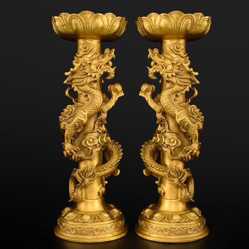 Candle Supplies Europe - Candelabros de latón creativos para salón