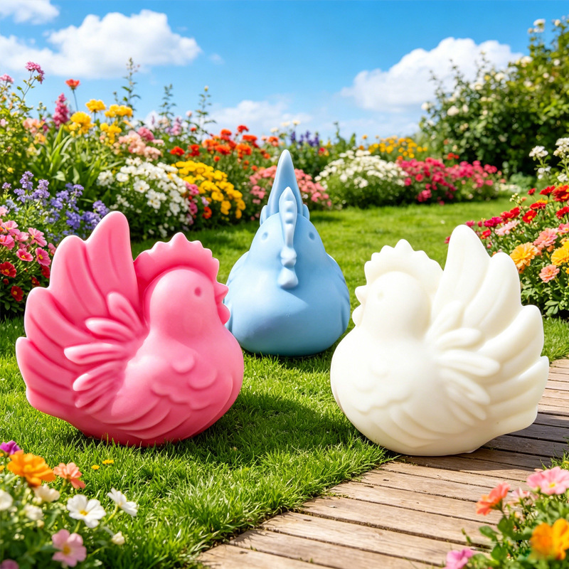 Candle Supplies Storage - Molde de silicona de gallina de