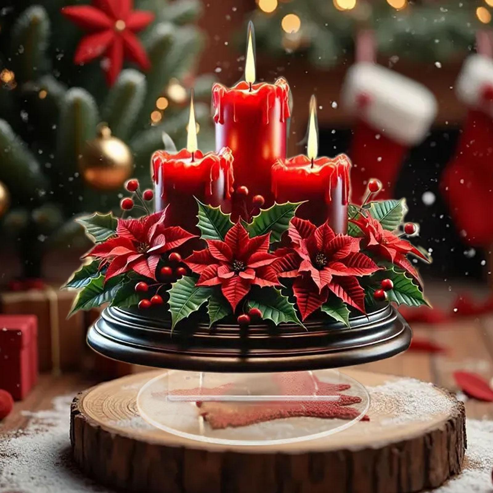 Decoraciones navideñas, centro - Candle Supplies Europe reseña y precio
