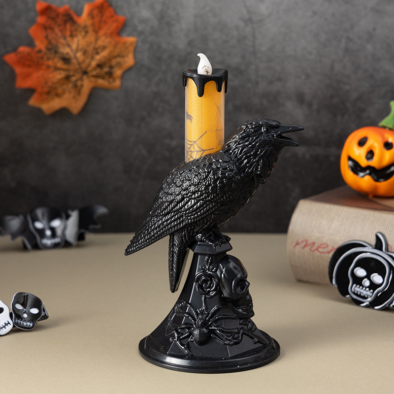 Candelabro de estatua de cuerv - Candle Supplies Europe reseña y precio