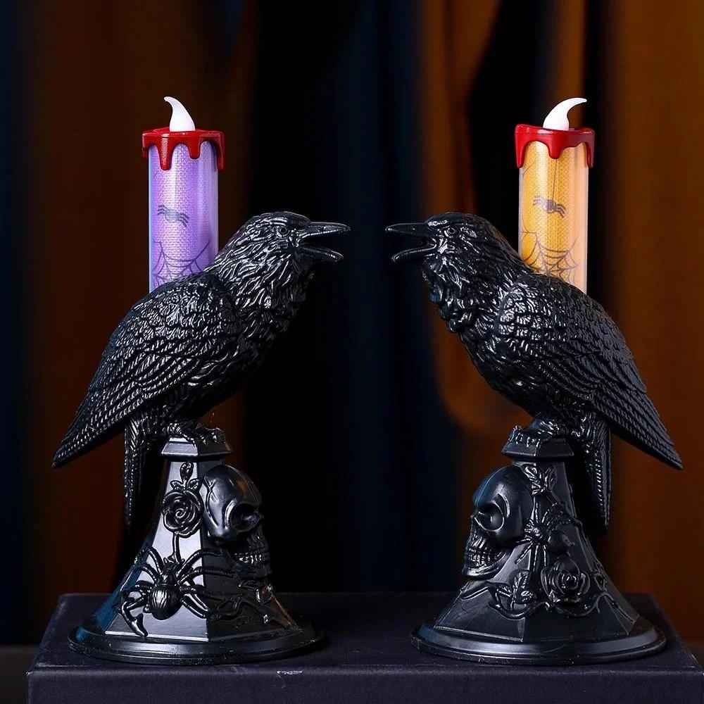 Candelabro de estatua de cuerv - Candle Supplies Europe reseña y precio