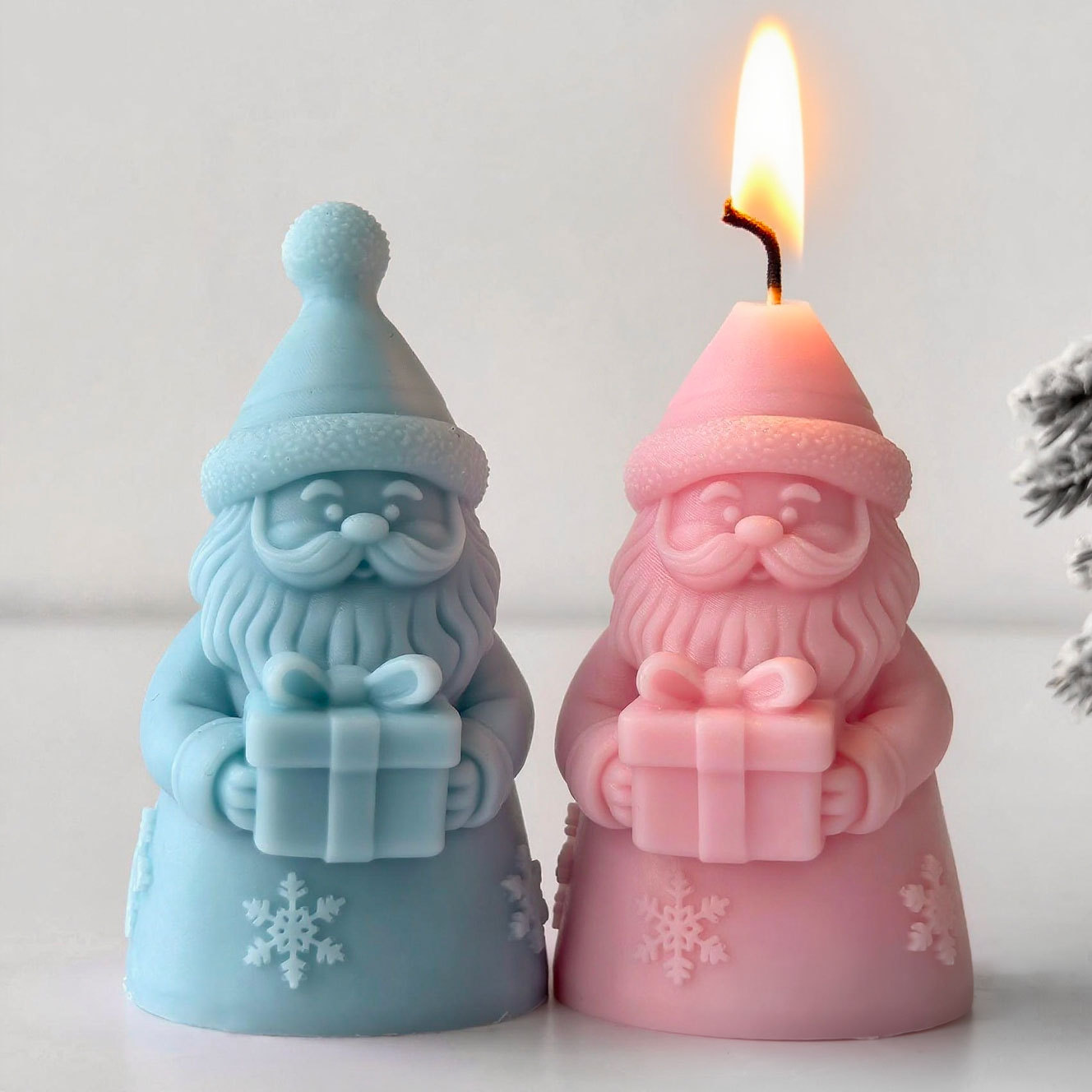 Caja de regalo de Papá Noel, m - Candle Supplies Storage reseña y precio