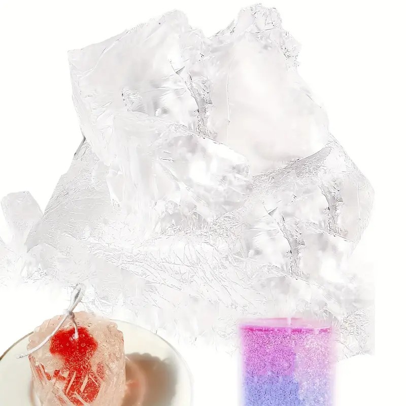 Cera de cristal transparente,  - Candle Supplies Storage reseña y precio