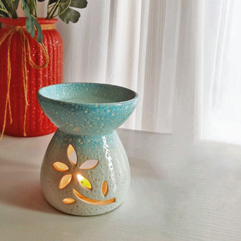 Quemador de Aroma de porcelana - Candle Supplies Essential Oils reseña y precio