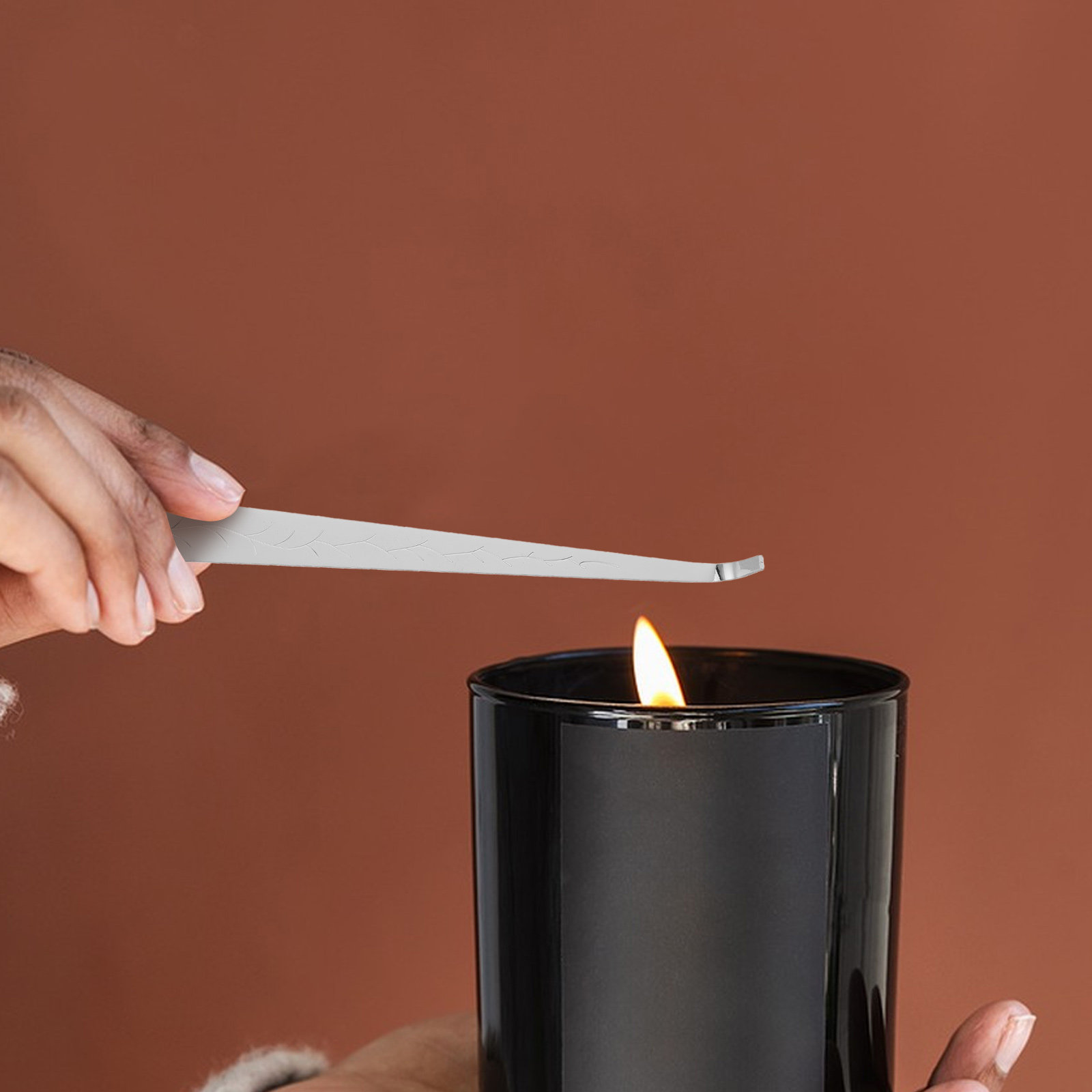 2 piezas de apagavelas de acer - Wick Dipper Tool reseña y precio