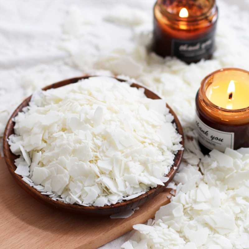 250g/500g cera de soja Natural - Candle Supplies Storage reseña y precio