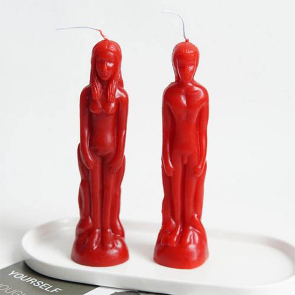 Molde de vela humanoide para h - Candle Supplies Storage reseña y precio