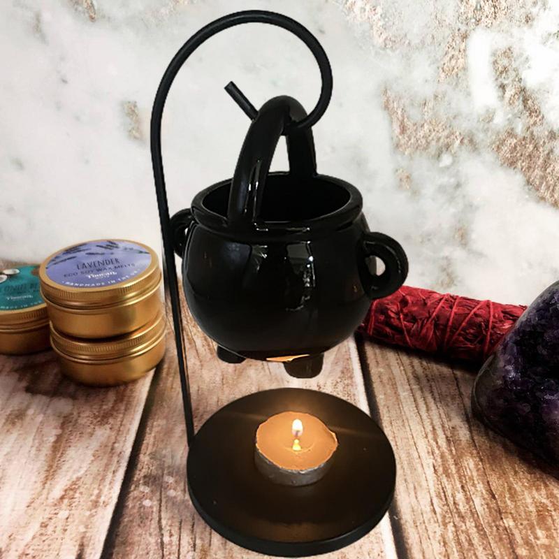 Quemador de cera de caldero co - Candle Supplies Essential Oils reseña y precio