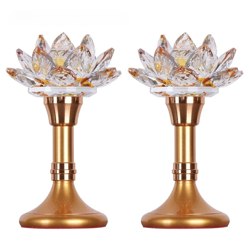 Candelabro de Cristal Colorido - Candle Supplies Europe reseña y precio